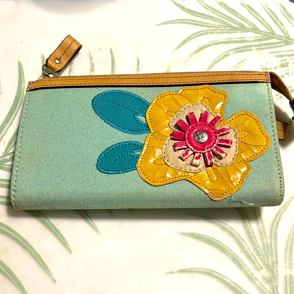 Relic floral blue wallet
